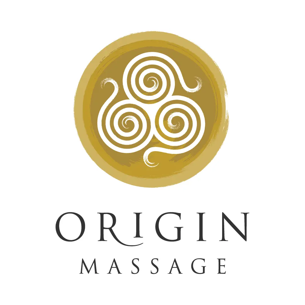 The logo for Origin Massage
